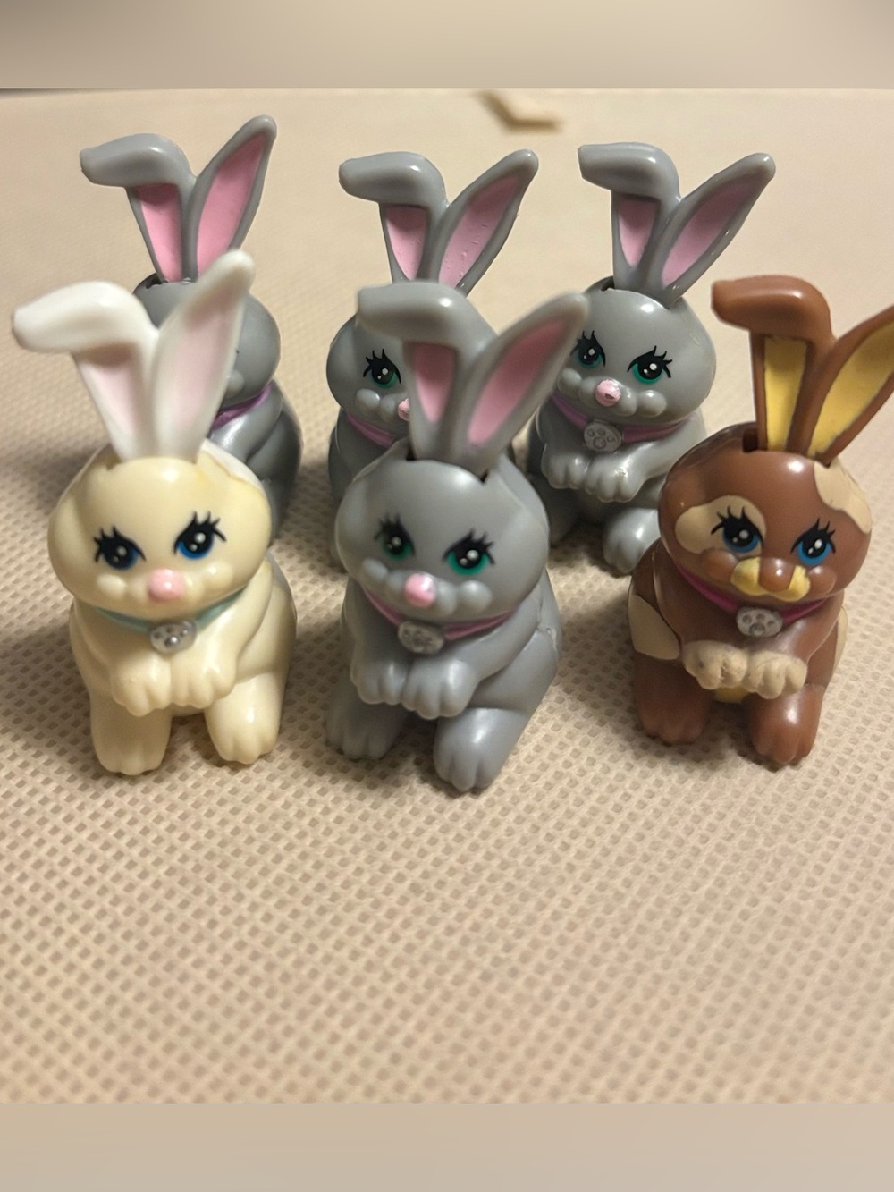 Vintage 1992 Littlest Pet Shop Bunnies